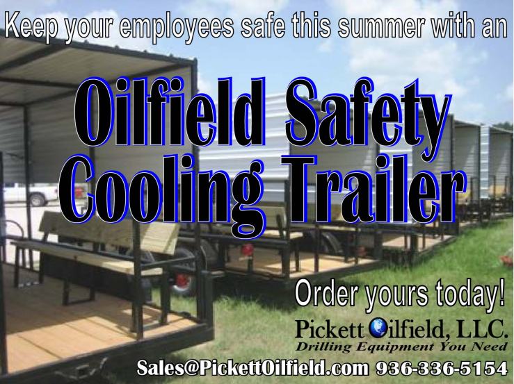 Oilfield Safety Cooling Trailer